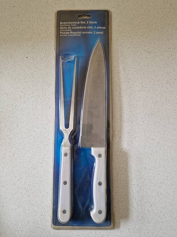 Coltelli da cucina: Bratenbesteck, neu und originalverpackt – Usato da Uzwil venduto da sru07