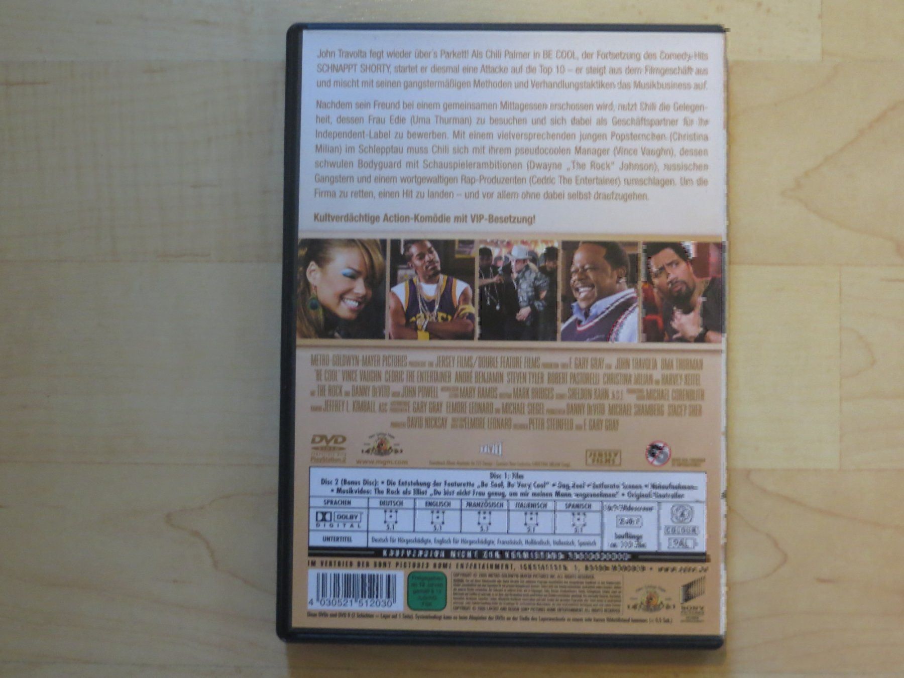 Tutti i DVDs: Be Cool    DVD – Usato da Embrach venduto da S24ch 1
