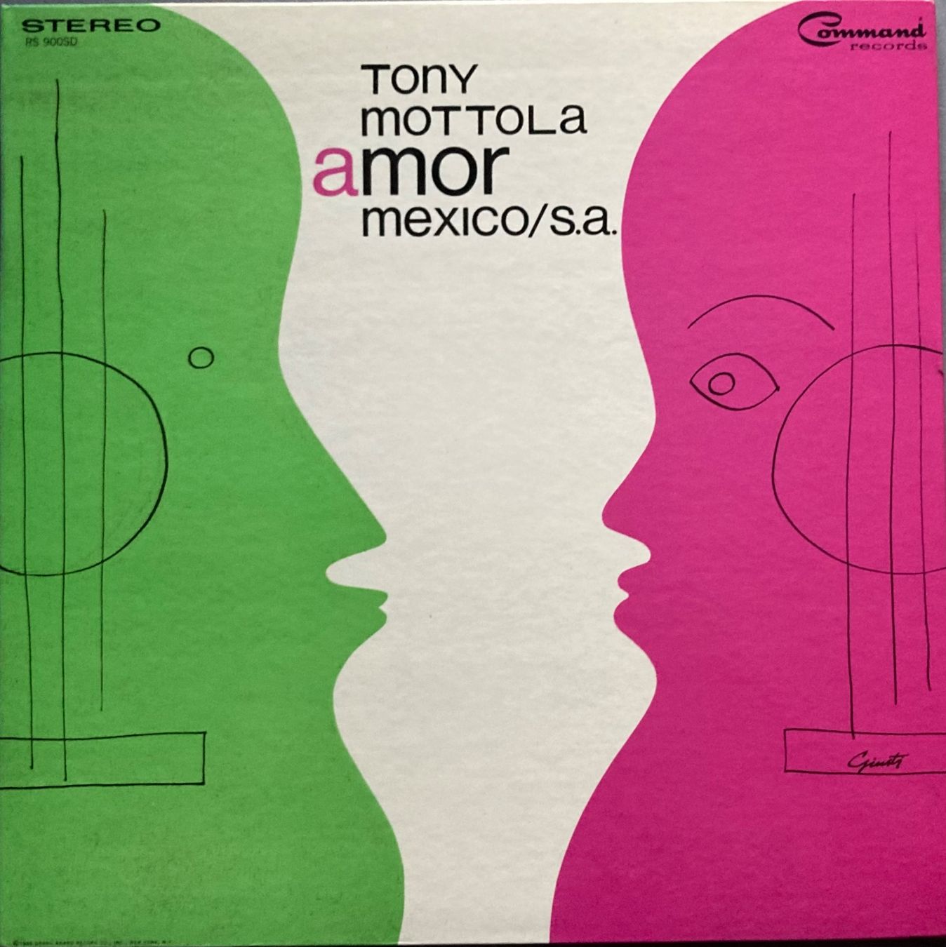 Schallplatten: TONY MOTTOLA - AMOR MEXICO / S.A. – Gebraucht aus Poliez-Pittet von Newtown-Records