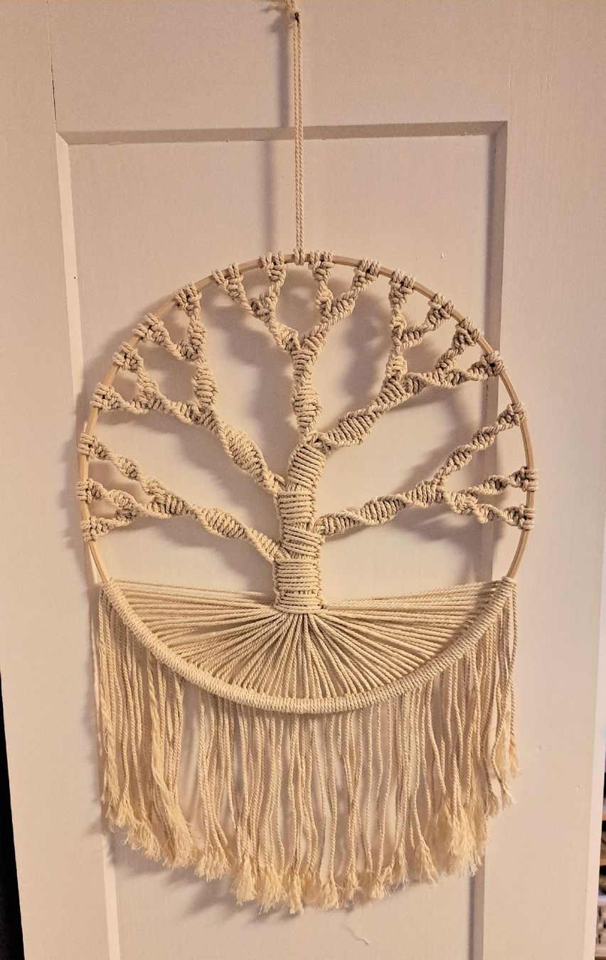 Tutte le decorazioni: Makramee Wandbehang Lebensbaum Boho Deko – Nuovo (secondo la descrizione) da Waldenburg venduto da Sysilu 1