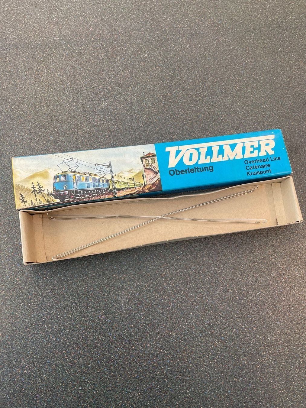 Modelleisenbahnen: Vollmer 1293 Oberleitung Kruispunt H0 – Neu und originalverpackt aus Chiasso von Carrara-Modellismo