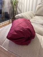 Ikea Spannbettlaken weinrot