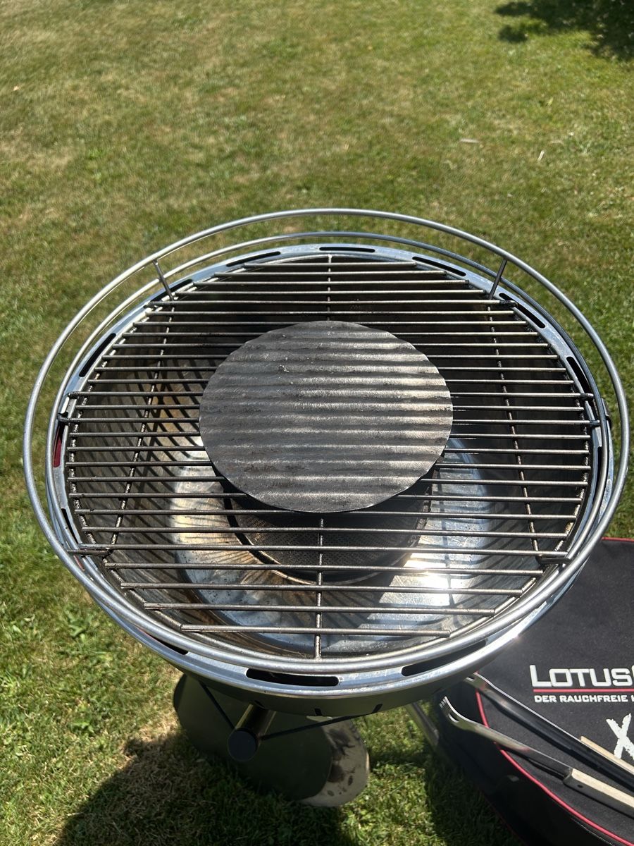 Griglie: Lotusgrill XL mit Zubehör – Usato da Oberschrot venduto da Sevenspeed 3