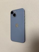Smartphone Apple iPhone 14 blau gebraucht mit Hülle 128GB
