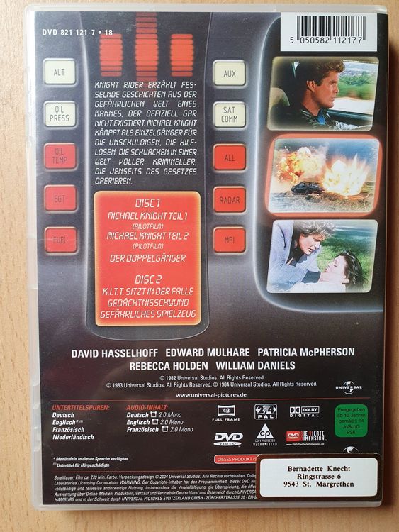 DVD The Best of Knight Rider - David Hasselhoff | Kaufen auf Ricardo