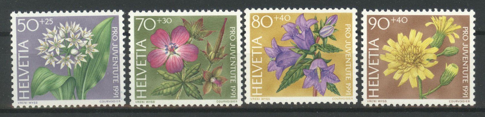 Tutti i francobolli: 1991, Pro Juventute, postfrisch ** (1) – Usato da Willisau venduto da Vollstempel
