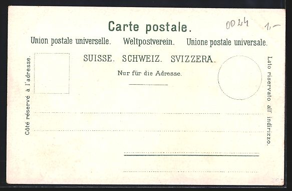Cartes postales: Bern, Teilansicht mit blühenden Bäumen – D'occasion à Berlin par bartko-reher 1