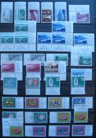 PP 1954 - 1963 postfrisch ** mit Bogenrand bzw. Eckrand