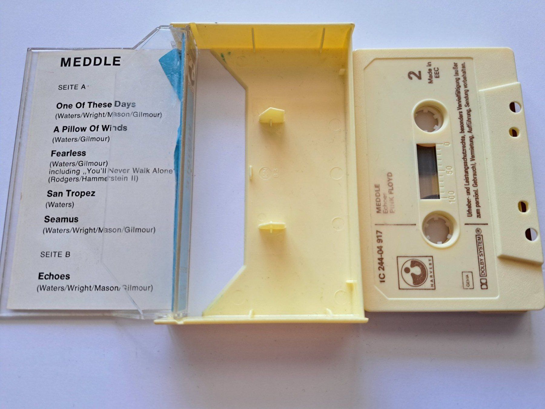 Kompaktkassetten: Cassette Pink Floyd - Meddle – Gebraucht aus Pully von bro_n52j 2