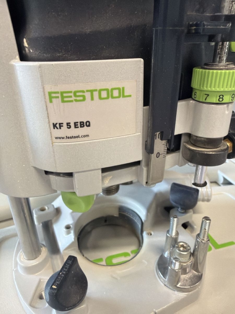 Festool Tutte le macchine: Festool KF 5 E-Plus Oberfräse mit Zubehör im Systainer – Usato da Höfen b. Thun venduto da luckystreet 3