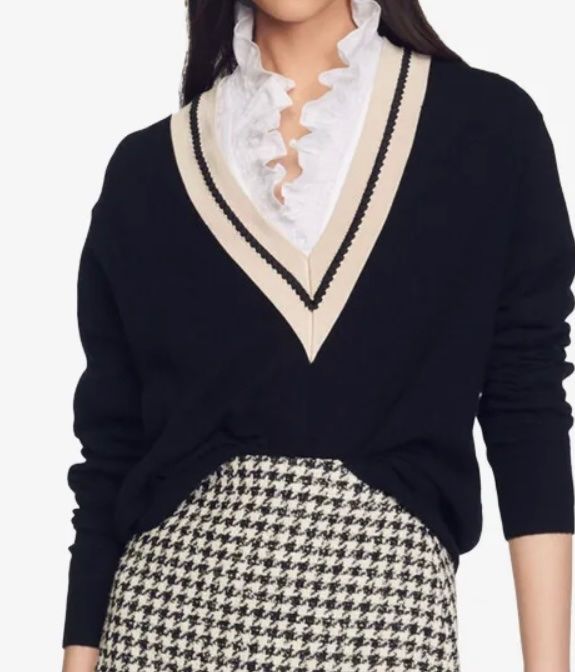 Herren Sweatshirt Mit V-Ausschnitt - Baumwolle Langarm Pullover Für Lounge & Alltag