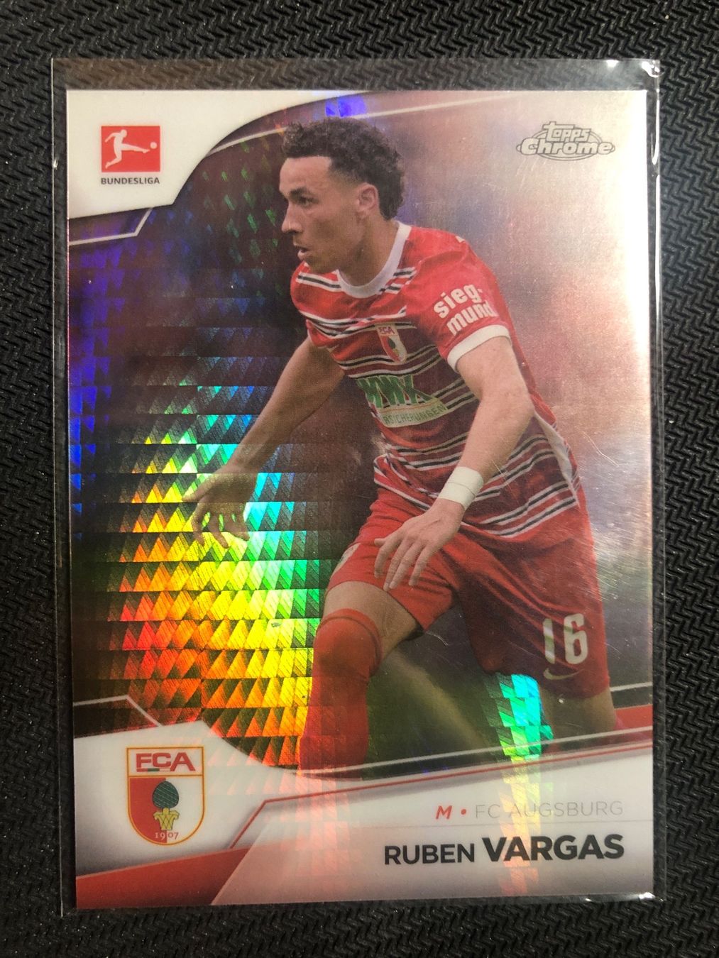 Panini Sammelbilder & Trading cards: Topps Chrome Ruben Vargas 152/230 – Gebraucht aus Wangenried von Garagara
