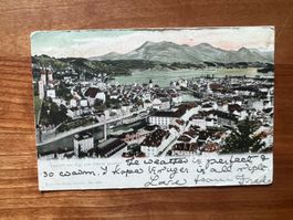 AK 1904 Luzern uralt Litho   (G2606)