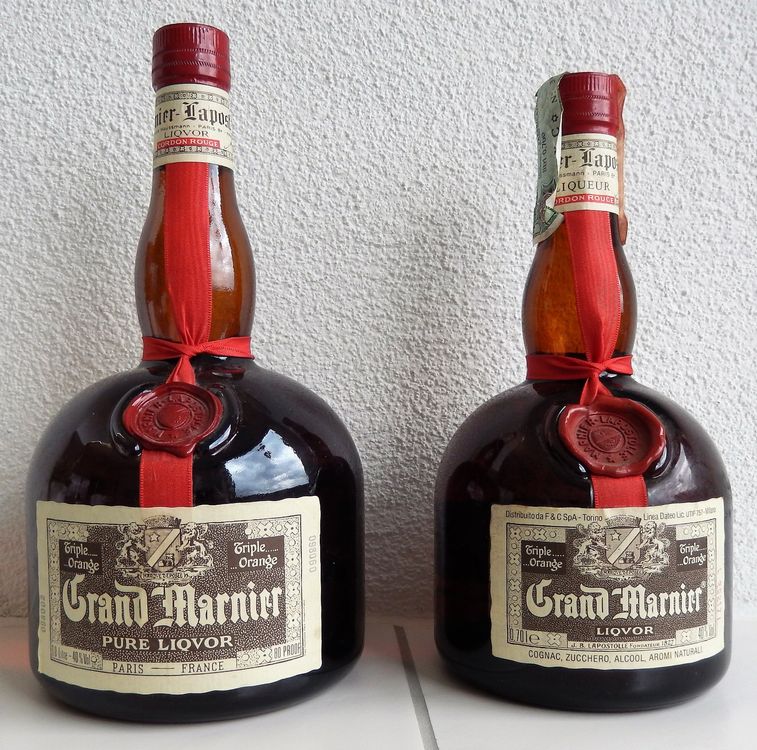 2 Flaschen Grand Marnier 1x0.7Liter + 1x1Liter | Kaufen auf Ricardo