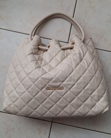 Sac fantaisie beige similicuir