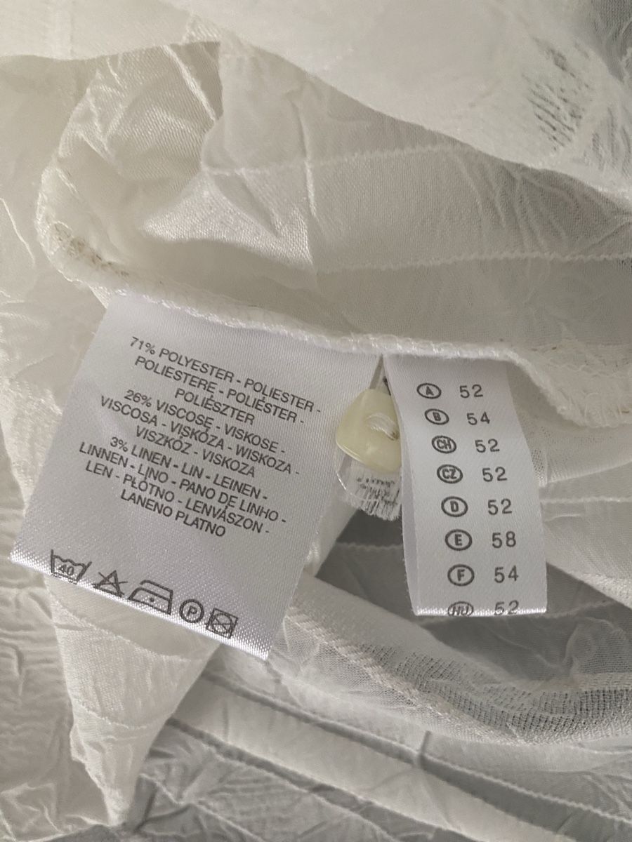 C&A Blusen: C&A weisse Bluse mit 3/4-Ärmeln Gr. 52 – Gebraucht aus Rorschach von Lauraq12 3