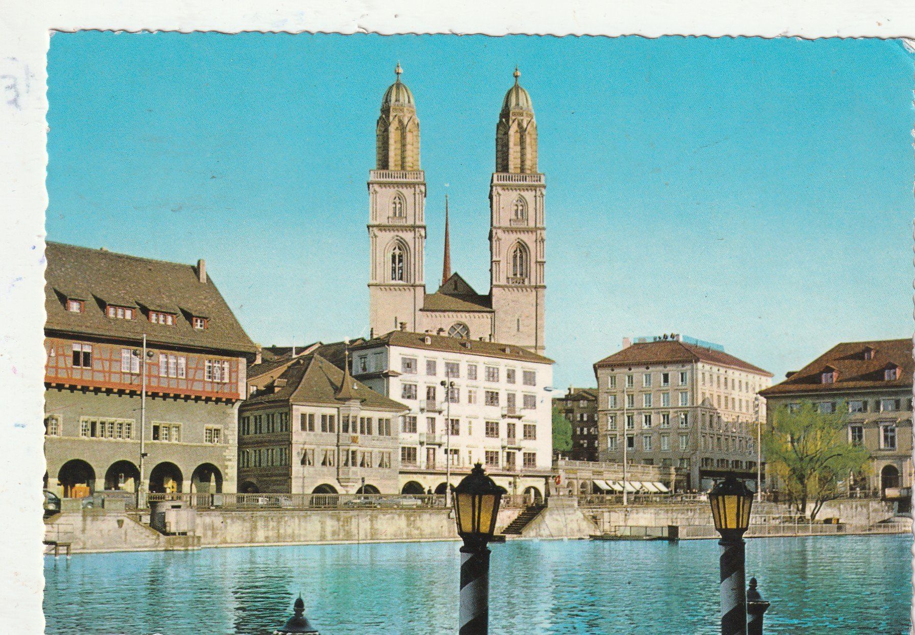 Ansichtskarten: Zürich – Gebraucht aus Lumbrein von made02