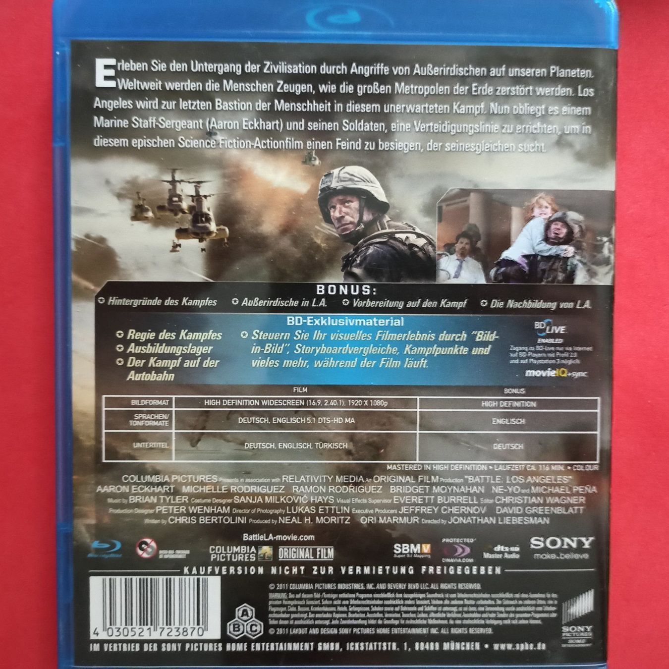 Alle DVDs: World Invasion: Battle Los Angeles – Gebraucht aus Dübendorf von kb86_MOVIE 1