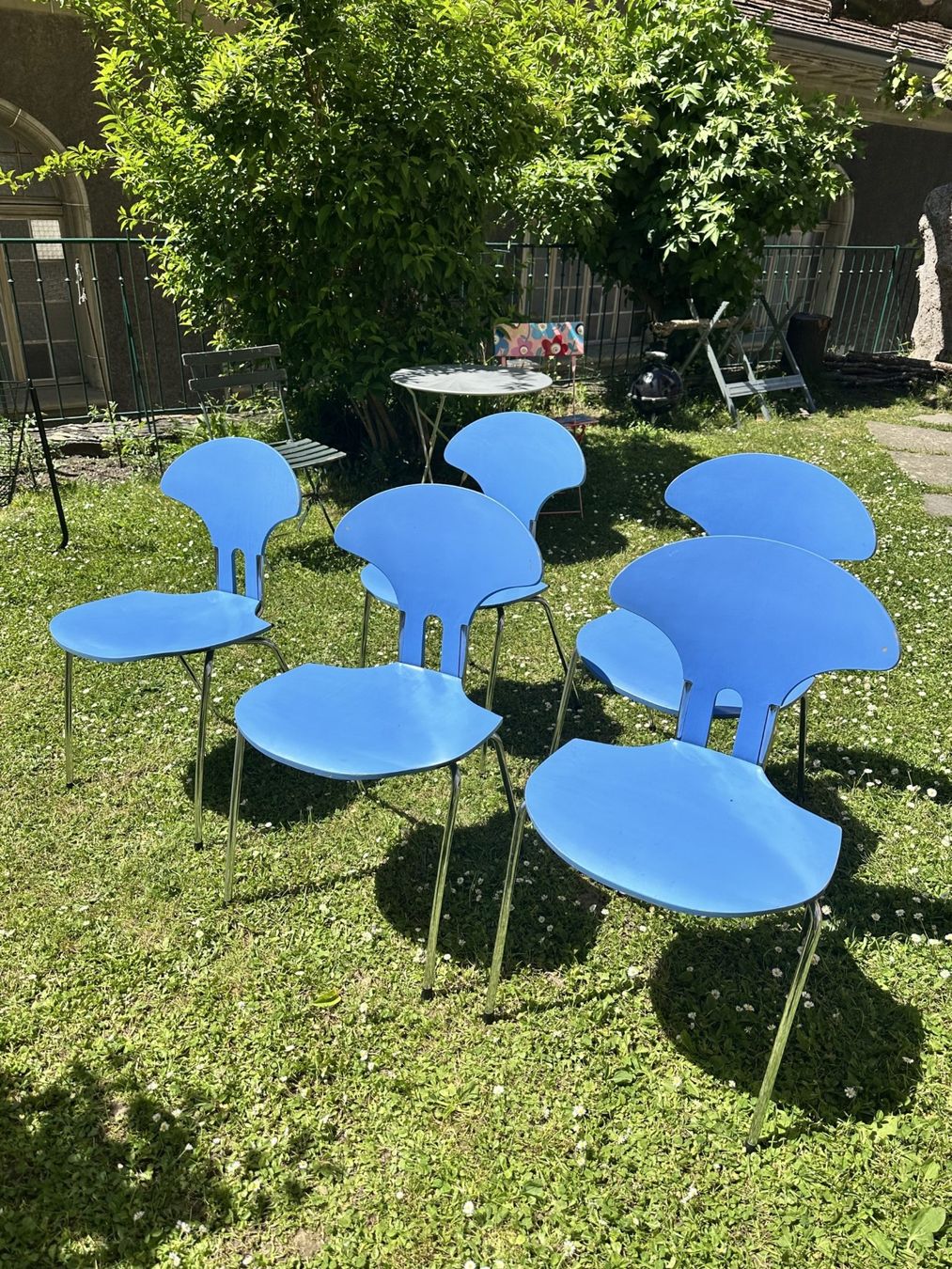 Stühle: Ensemble de 5 chaises vintage teck, Randers, Danois – Gebraucht aus Lausanne von jul_v9ht 2