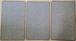 3 Stk. Türvorlege Fussmatte Eingangsteppich 80x50cm