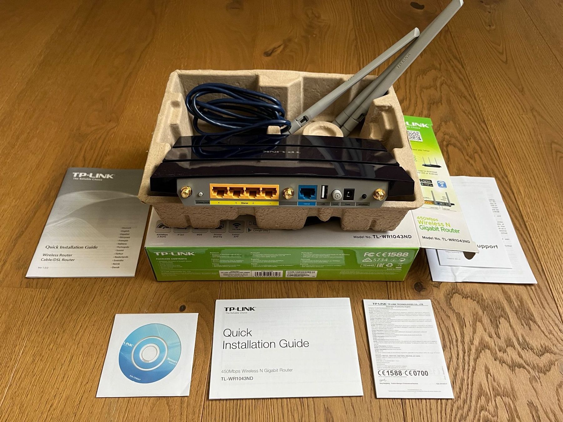 TP-Link Modem & Router: Wireless Gigabit Router "TP-LINK" – Nuovo (secondo la descrizione) da Balgach venduto da Olieto 3