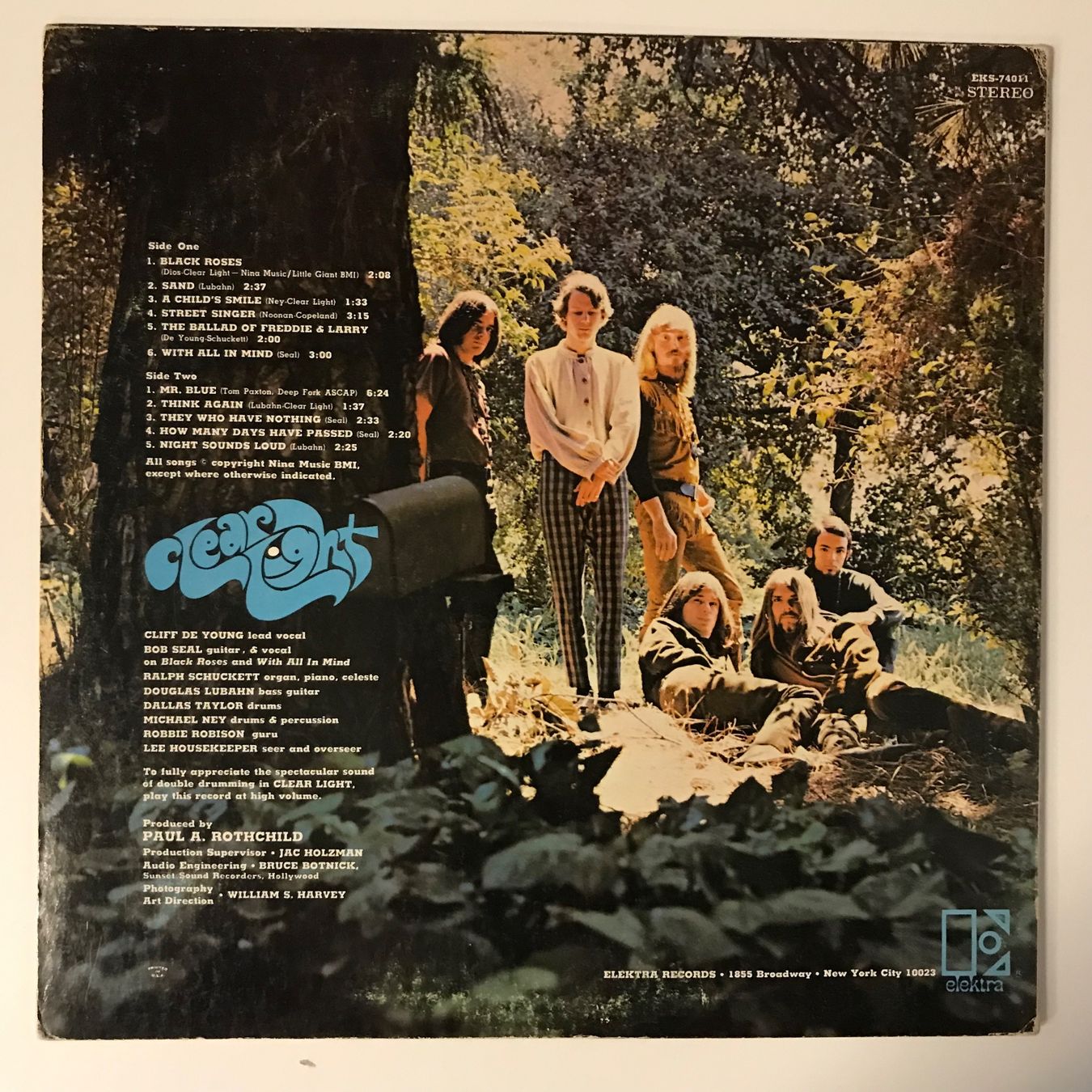 Vinyles: Clear Light - Same – D'occasion à Aesch BL par BlueMusicRecords 1