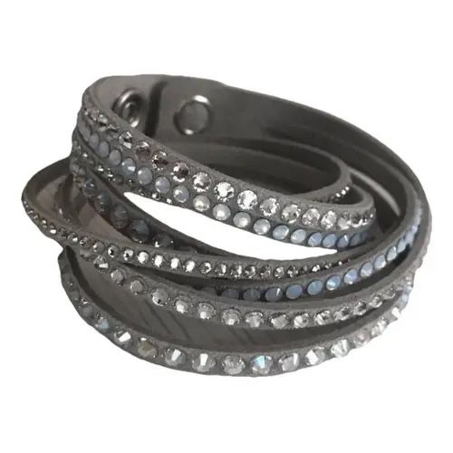 Swarovski Bracciali & Braccialetti: Swarovski Armband grau – Usato da Gommiswald venduto da AniGl 3