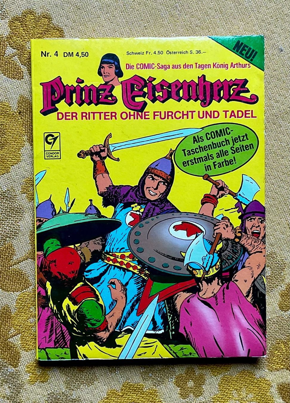 Fumetti: Prinz Eisenerz Taschenbuch Nr 4 von 1981 – Usato da Endingen venduto da nathan05