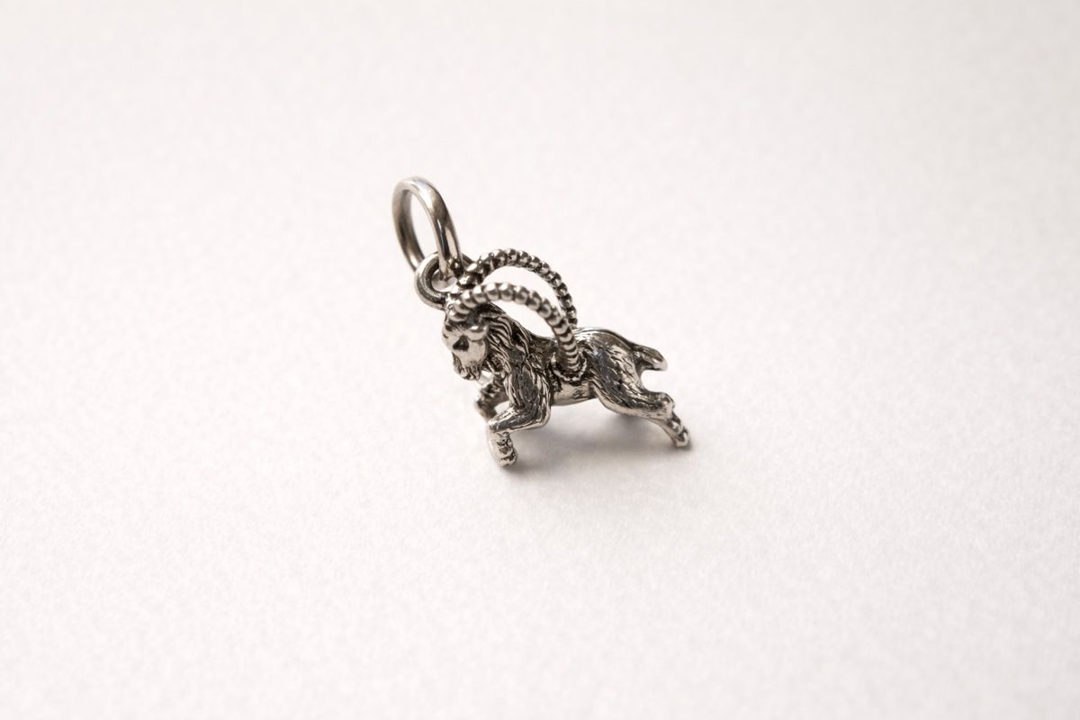 Ciondoli: 925 Silber Anhänger Steinbock – Usato da Zürich venduto da zoe_n85h