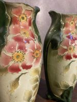 art nouveau Paire de BARBOTINE alt Vase