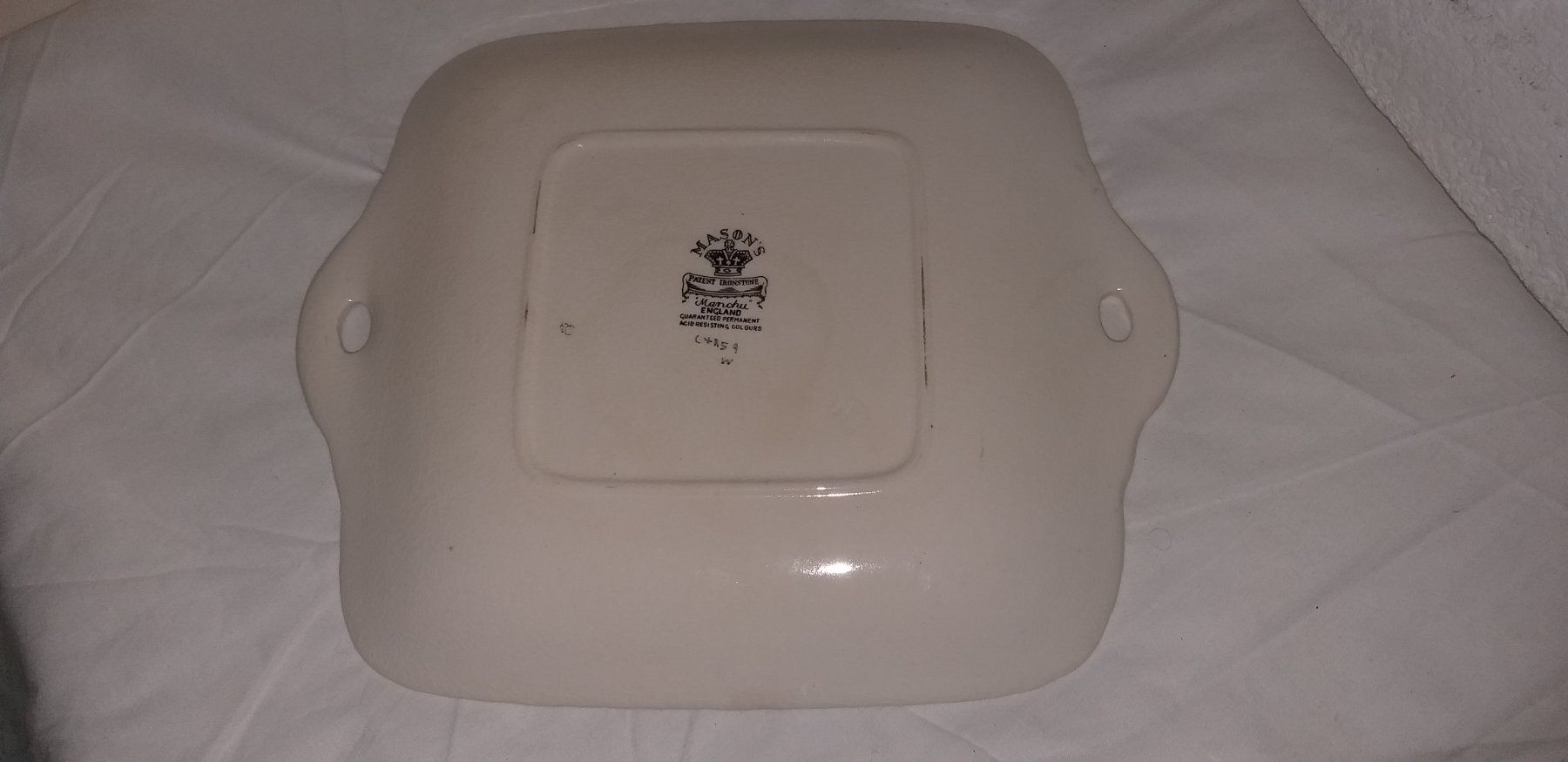 Piatti di portata: Plat MASON'S    Dim. : 28 x 23 cm – Usato da Cossonay-ville venduto da Super-Price-Quality 1