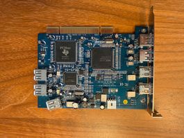Retro PCI Kombikarte – USB 2.0 & FireWire 400
