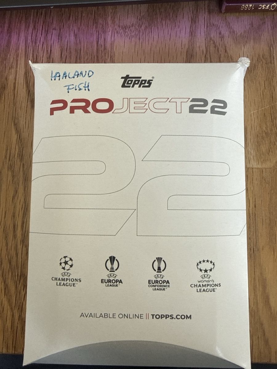 Topps Carte collezionabili: Topps Project 22 Erling Haaland – Nuovo (secondo la descrizione) da Grabs venduto da EDU2026 2
