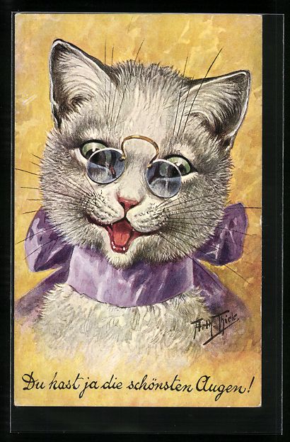 Cartoline postali: Arthur Thiele: This is so sudden, Katze  – Usato da Berlin venduto da bartko-reher
