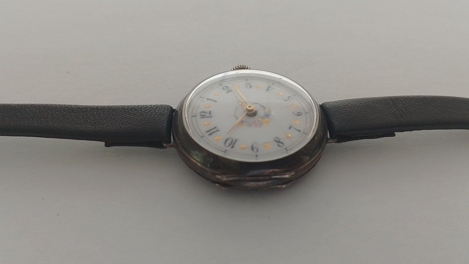 Orologi: Antike Silber Trench-Watch um 1900 – Usato da Basel venduto da Givens_Watches 1