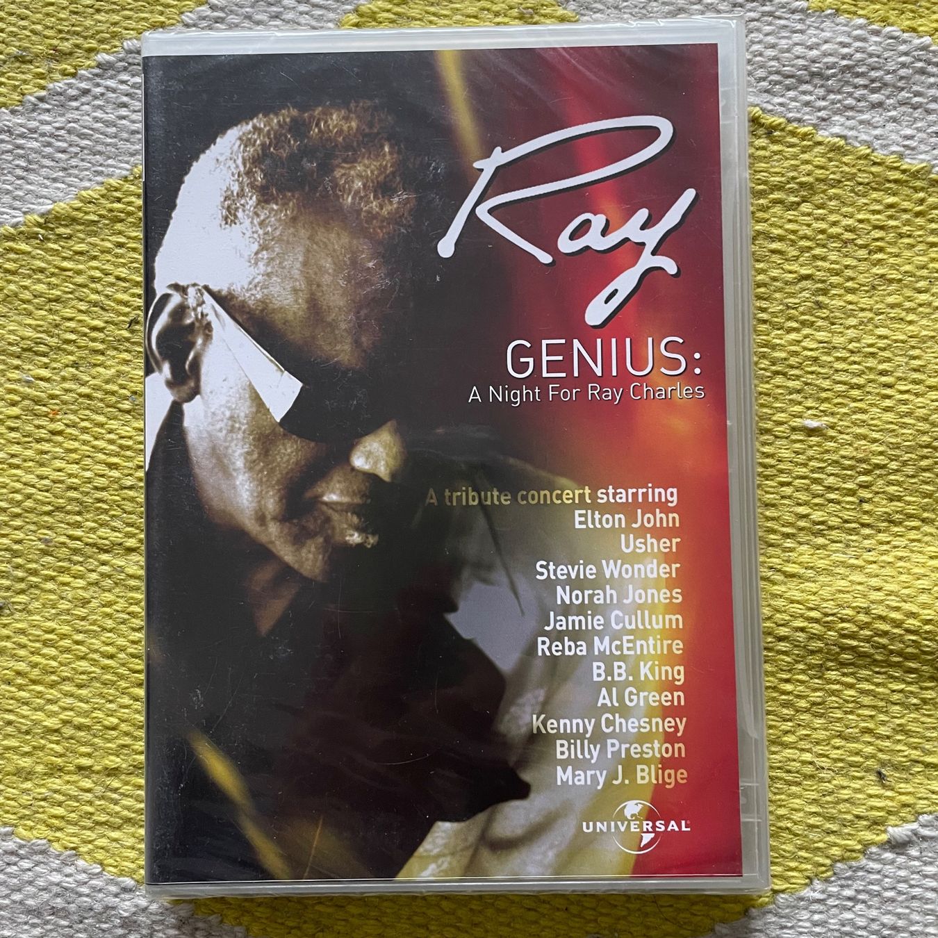 Alle DVDs: RAY CHARLES-NEU DVD GENIUS: A NIGHT FOR RAY CHARLES – Neu und originalverpackt aus Rorschacherberg von CD-Roli