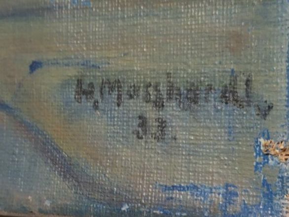 Dipinti: H. Masshardt 1933 – Usato da Zürich venduto da Zuerichparis08 6