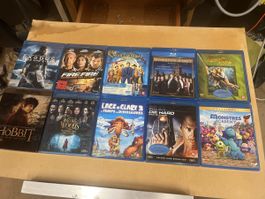 Blu-ray films lot 10 films bonne qualit"e"