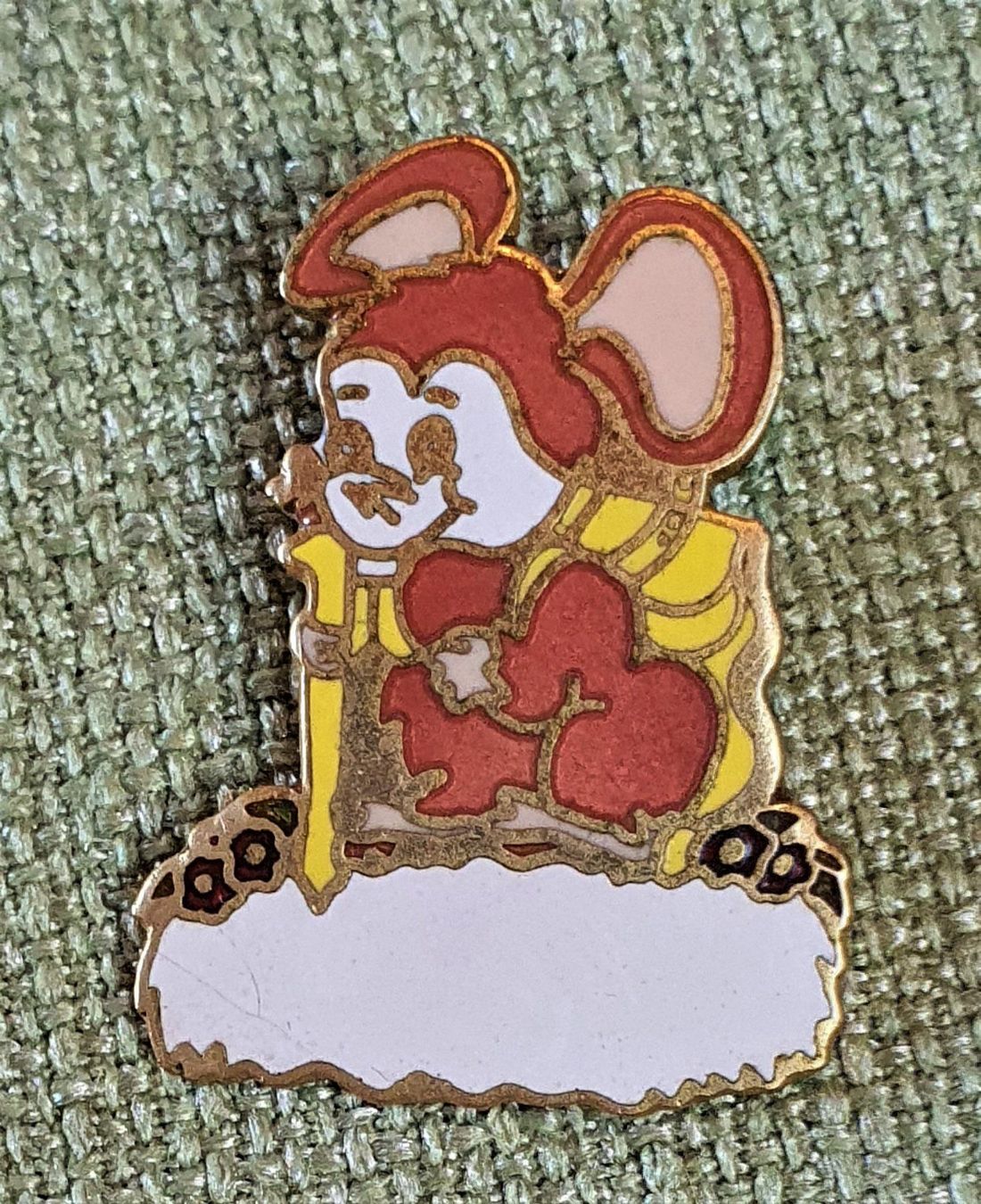 Placchette & Badge: H313 - Pin Wander Maus Rohling – Usato da Reinach BL venduto da Boston-Verkauf
