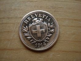 (N1) 1 Rappen  1914  UNZ-