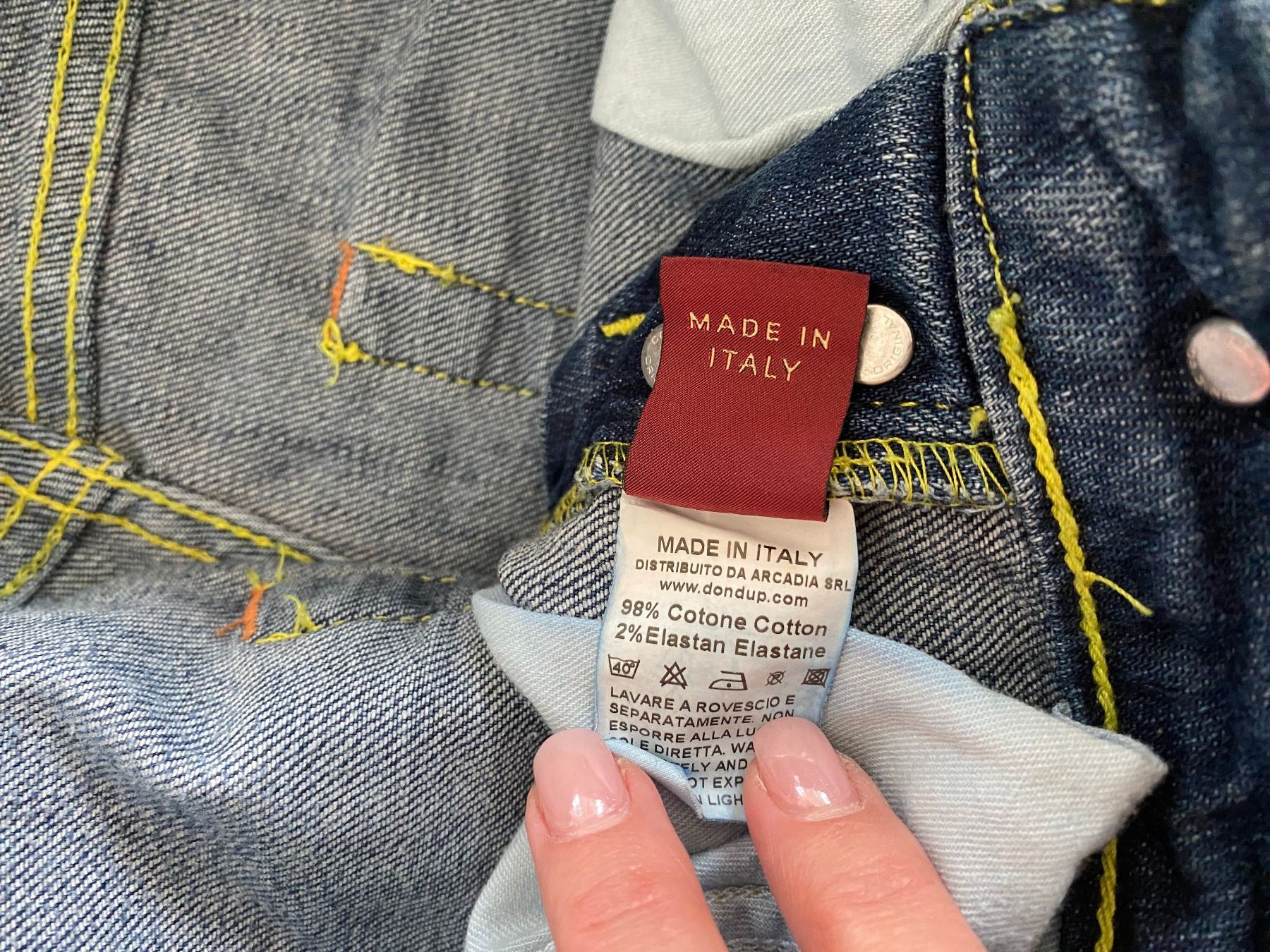 Jeans: Hüften Jeans Damen – Nuovo (secondo la descrizione) da Vaduz venduto da RapunzelLissi 3