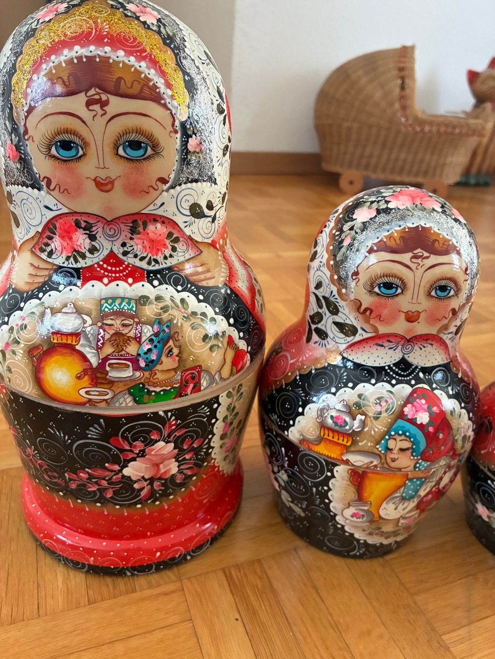 Figuren: Babuschka 12 teilig, ca. 30cm gross – Gebraucht aus Uitikon Waldegg von Bettina_bibi