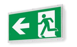 Posten 11Stk Gesitrel RENIA Notausgangs Fluchtwegleuchte LED