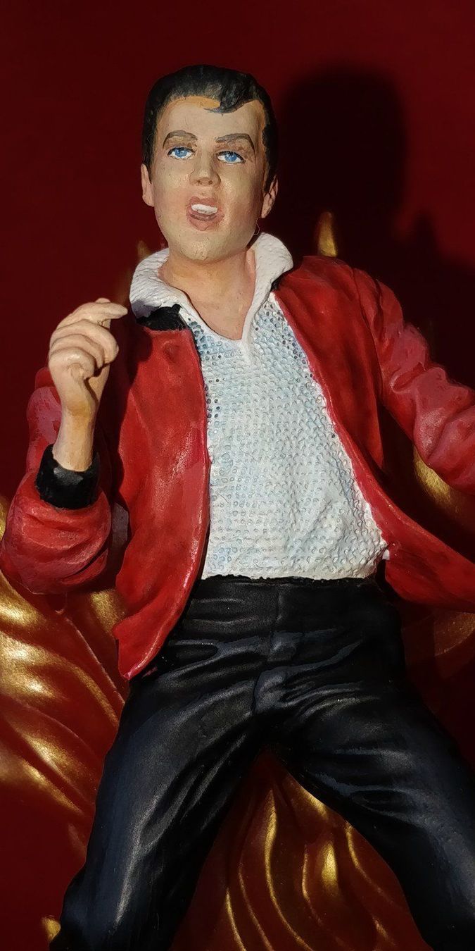 Statuette: ELVIS PRESLEY " BURNING LOVE "  Figur (1999 EPE) – Nuovo (secondo la descrizione) da Baar venduto da STIFANI-SHOP 6