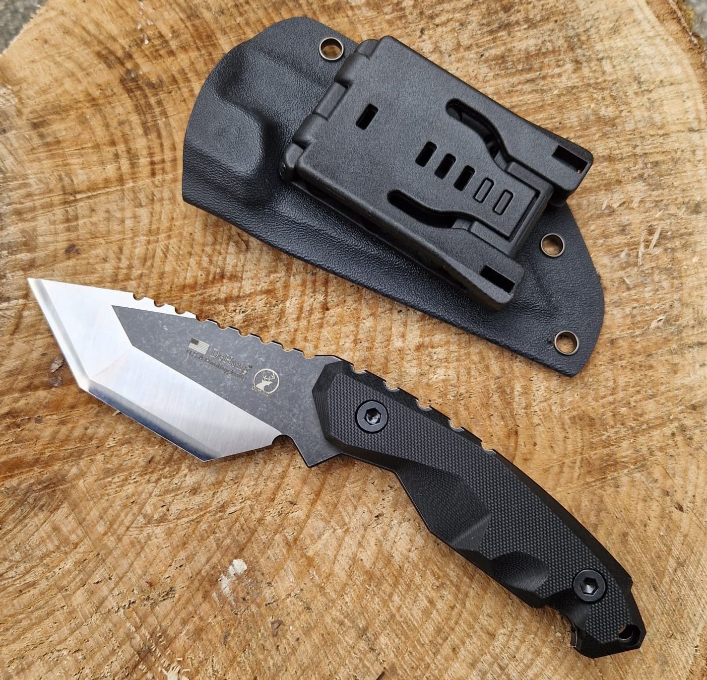 Coltellini militari: Messer fixblade USA – Nuovo e nell'imballaggio originale da Dorf venduto da Messer-Schweiz 2