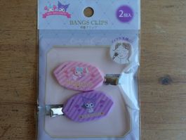 Sanrio Japan - My Melody und Kuromi - Bang Clips Hair