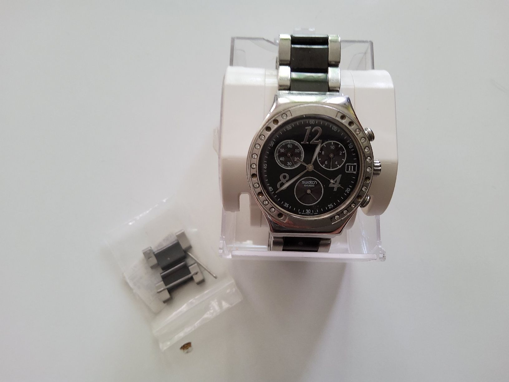 Swatch Orologi: Swatch Irony Nightwatch, 2006 – Usato da Oberwangen b. Bern venduto da rol_p5g6 1