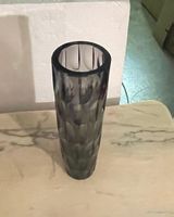Designer Vase, Rauchglas, Vintage, Retro Look von VMF