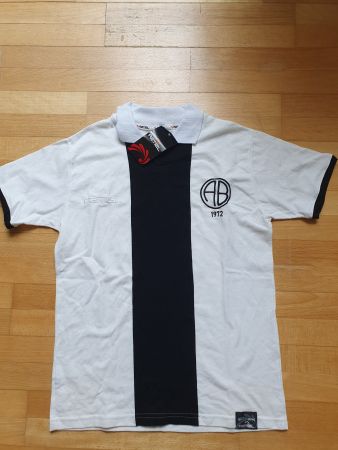 Retiel Polo Shirt Weiss Schwarz Grösse M Neu mit Etikett