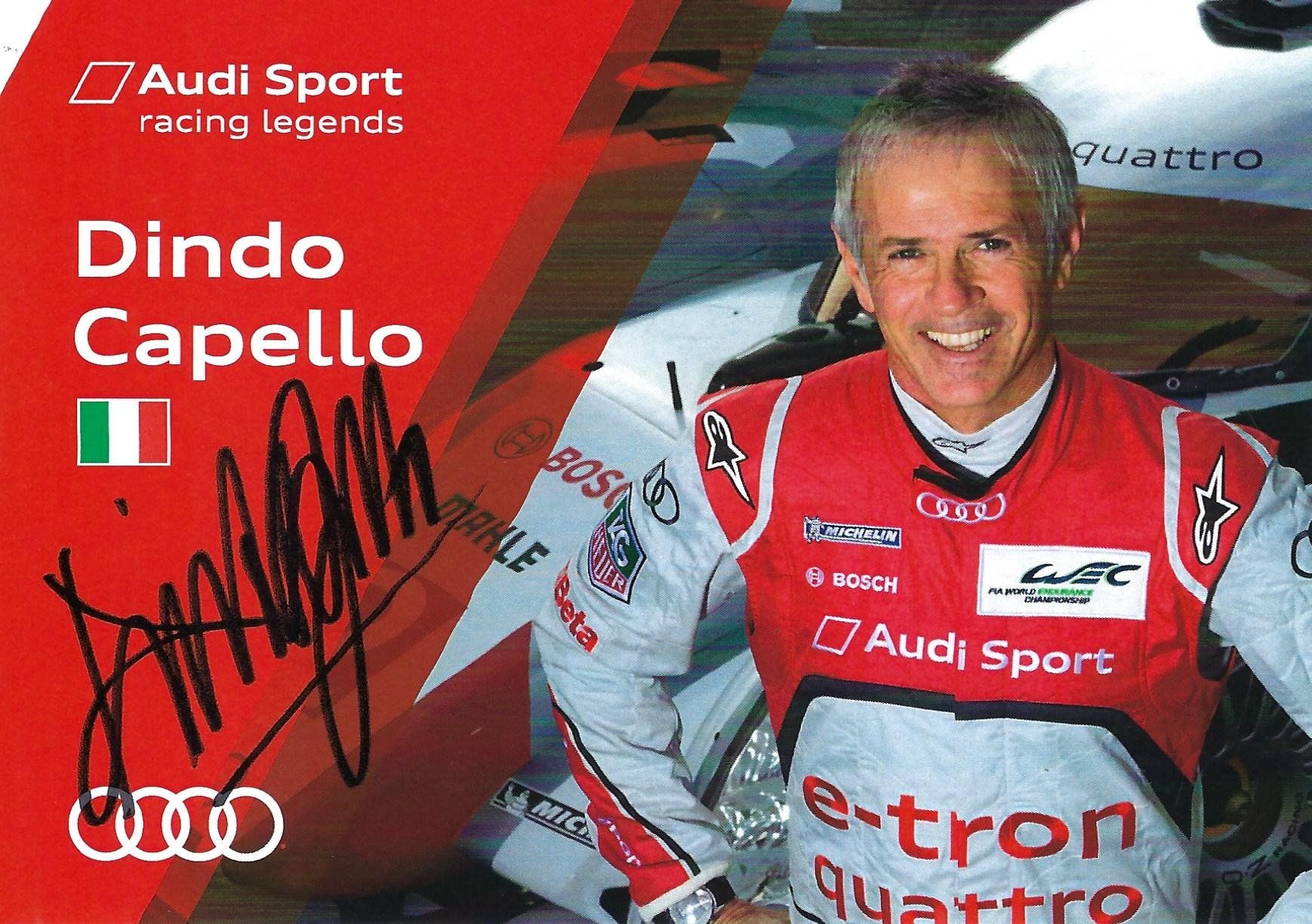 Autogramme: Autogrammkarte; Rinaldo Capello, Audi – Gebraucht aus Aarburg von Hktm